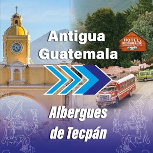 Shuttle Antigua Guatemala to Alberges de Tecpan