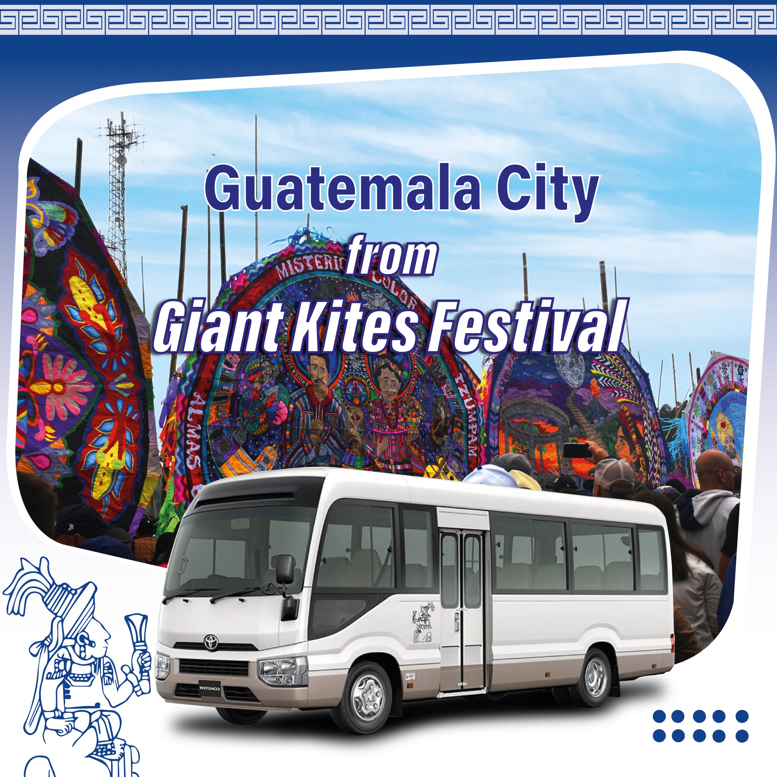 Giant Kites Festival Shuttle from Guatemala