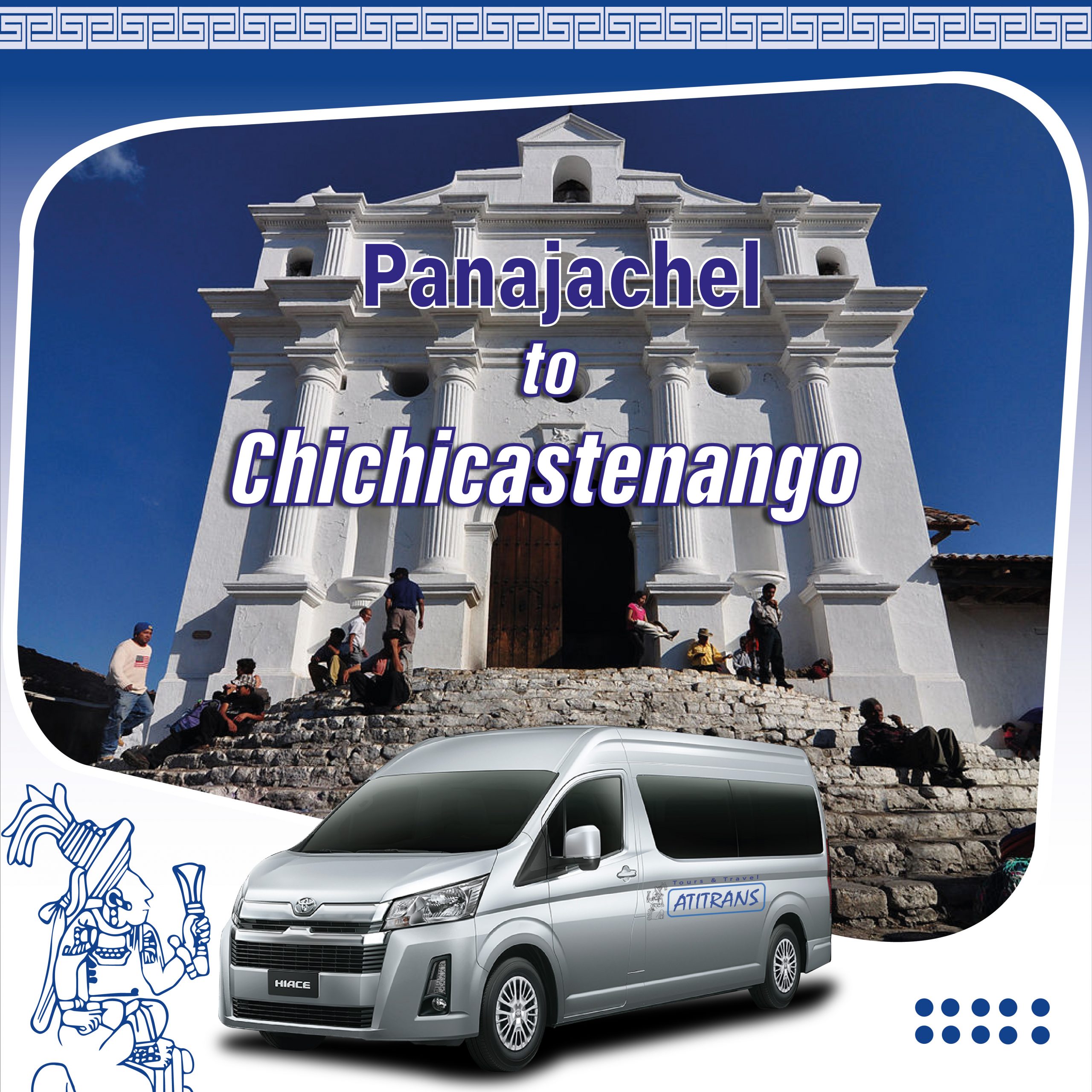 Shuttle Panajachel to Chichicastenago Market Round Trip